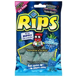 Sour Strips Blue Raspberry - 3.4 Oz