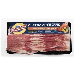 Hatfield Classic Cut Bacon Applewood Smoked - 12 Oz