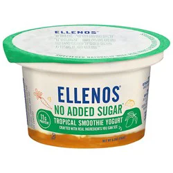 Ellenos Tropical Smoothie Delightfully Creamy Greek Yogurt, 5.3 Oz - 5.3 Oz
