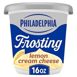 Philadelphia Lemon Cream Cheese Frosting, 16 Oz - 16 Oz