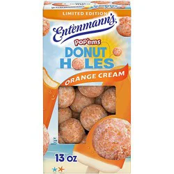Entenmanns Popems Orange Cream Donut Holes - 13 Oz