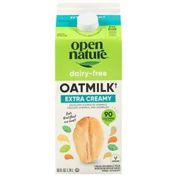 Open Nature Oatmilk Extra Creamy 59 Fz - 59 Fz