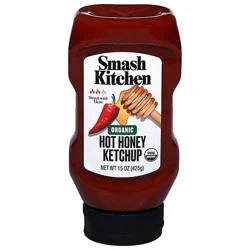 Smash Kitchen Sauce Ketchup Hot Honey - 15 Oz