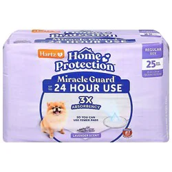 Miracle Guard Lavender Scent Regular Size Dog Pads - 25 Ct