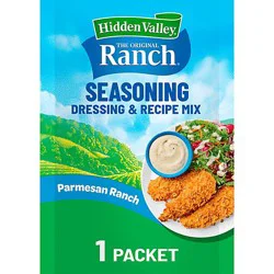 Hidden Valley Parmesan Ranch Seasoning, Dressing And Recipe Mix, Parmesan, 1 Ounce - 1 Oz