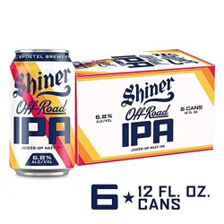 Shiner Off Road Ipa In Cans - 6-12 Fz