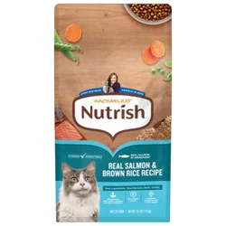 Rachael Ray Nutrish Dry Cat Salmon & Brown Rice - 2.5 Lb