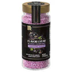 Mccormick Black Currant Finishing Sugar, 2.75 Oz - 2.75 Oz
