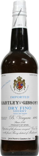 slide 2 of 2, Hartley & Gibson Fino Sherry, 750 ml