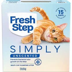 Fresh Step Simply Unscented 1/22lb - 22 Lb