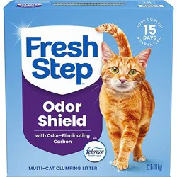 Fresh Step Cat Litter Odor Shield - 22 Lb