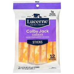 Lucerne Colby Jack Cheese Stick - 9 Oz