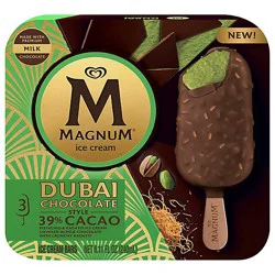 Magnum Dubai Chocolate Ice Cream Bar 3 Count , 8.11 Fz - 8.11 Fl Oz