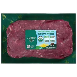 Verde Organic Beef Stew Meat 16oz - 16 Oz