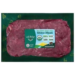 Verde Organic Beef Stew Meat 16oz - 16 Oz