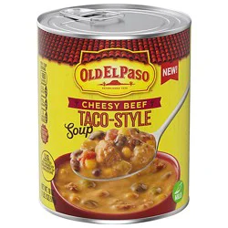 Old El Paso Cheesy Beef Taco Style Soup - 18 Oz