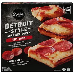S Sel Detroit Style Pepperoni Pizza - 26.6 Oz