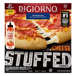 Digiorno Stuffed Crust Pepperoni (With Mike's Hot Honey) Frozen Pizza 23 Oz Box - 23 Oz