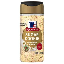 Mccormick® Sugar Cookie Finishing Sugar 3.390 Oz - 3.39 Oz