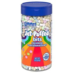 Jet-Puffed Rainbow Marshmallow Bits, 3 Oz Shaker - 3 Oz