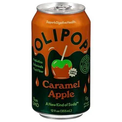 Olipop Caramel Apple Soda - 12 Fl. Oz.