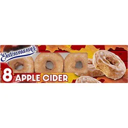 Entenmann's Classic Apple Cider Donuts, 8 Count, 14.5 Oz - 14.5 Oz