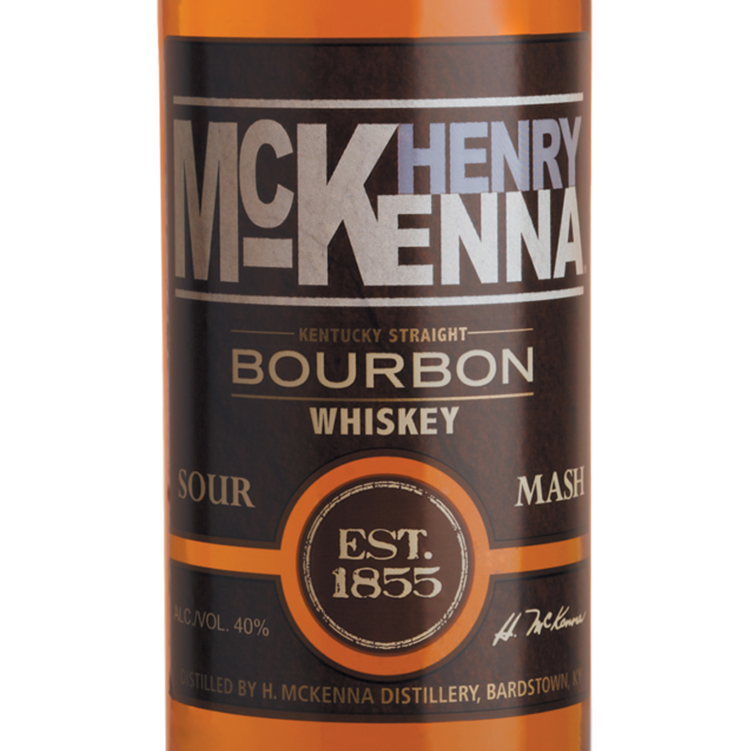 slide 2 of 2, Henry McKenna Bourbon, 750 ml