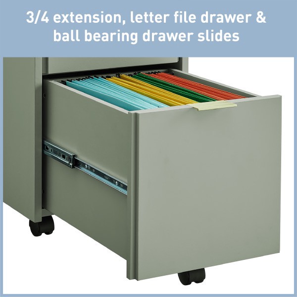 slide 5 of 6, Realspace® 18""D Wood Vertical 3-Drawer File Cabinet, Pistachio Cream, 1 ct