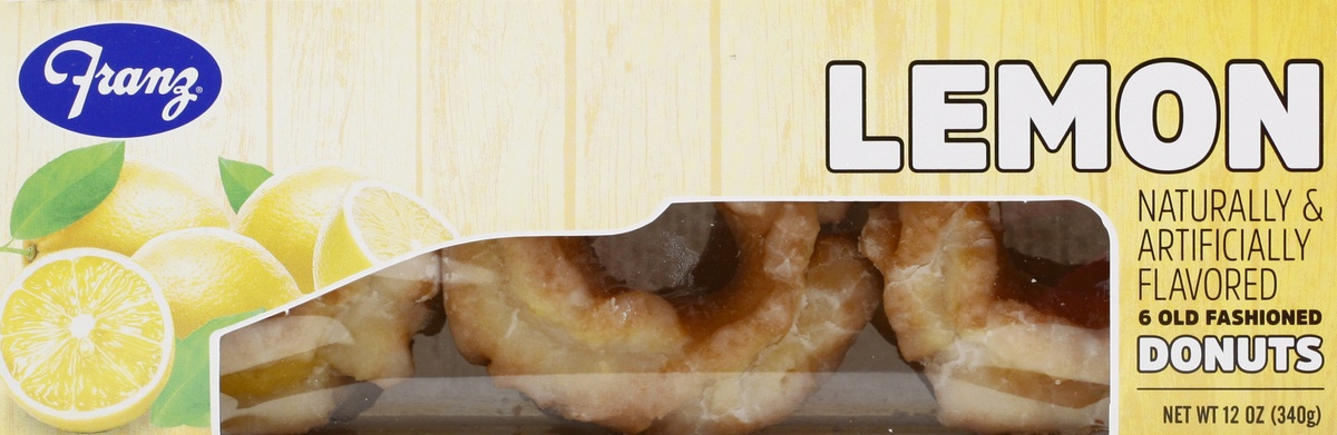 slide 9 of 9, Franz Donuts Lemon Old Fashioned, 12 oz