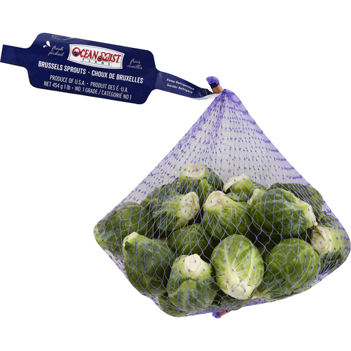 slide 1 of 1, Ocean Mist Brussel Sprouts, 16 oz