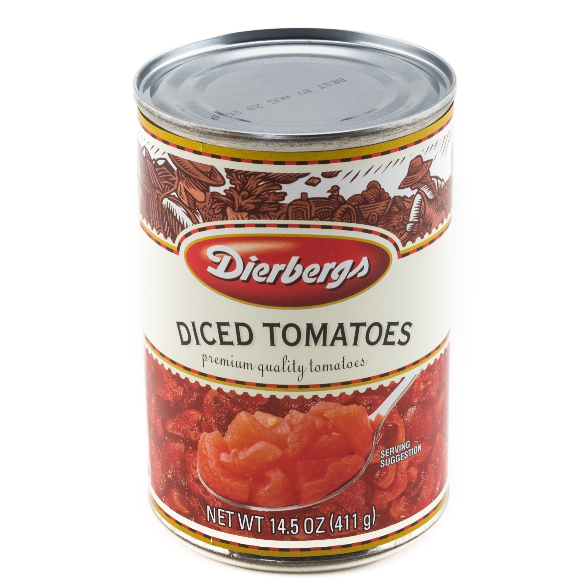 slide 1 of 1, Dierbergs Diced Tomatoes, 14.5 oz