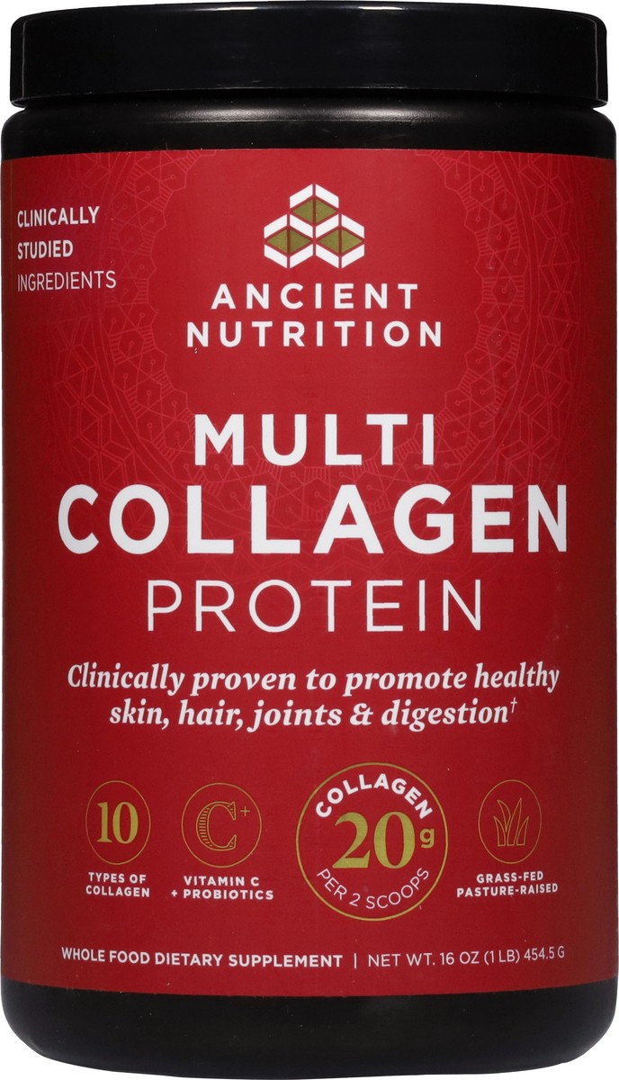 slide 11 of 12, Ancient Nutrition Multi Collagen Protein 16 oz, 16 oz