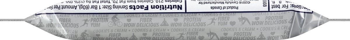 slide 2 of 5, Pure Protein Plus Bar Cookies & Cream, 60 gram