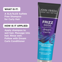 slide 15 of 29, John Frieda Dream Curls Shampoo 8.45 fl oz Tube, 8.45 fl oz