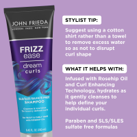 slide 23 of 29, John Frieda Dream Curls Shampoo 8.45 fl oz Tube, 8.45 fl oz