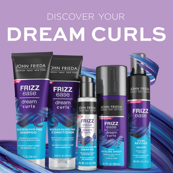 slide 28 of 29, John Frieda Dream Curls Shampoo 8.45 fl oz Tube, 8.45 fl oz