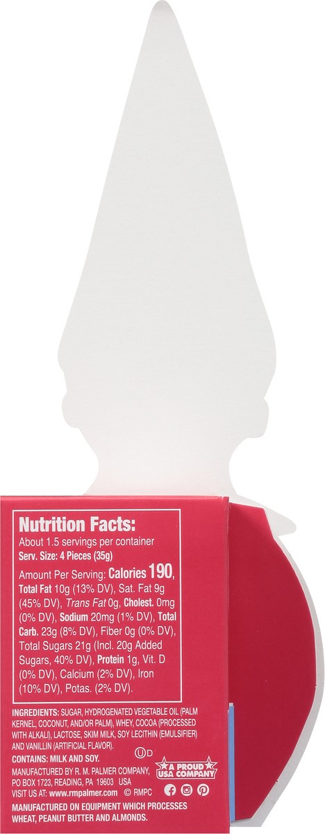 slide 2 of 9, Palmer Milk Chocolate Candy 6 ea, 6 ct