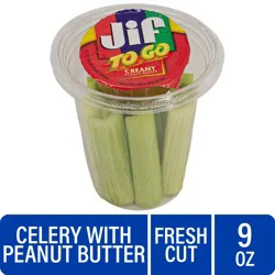 Celery & Peanut Butter Snack Cup
