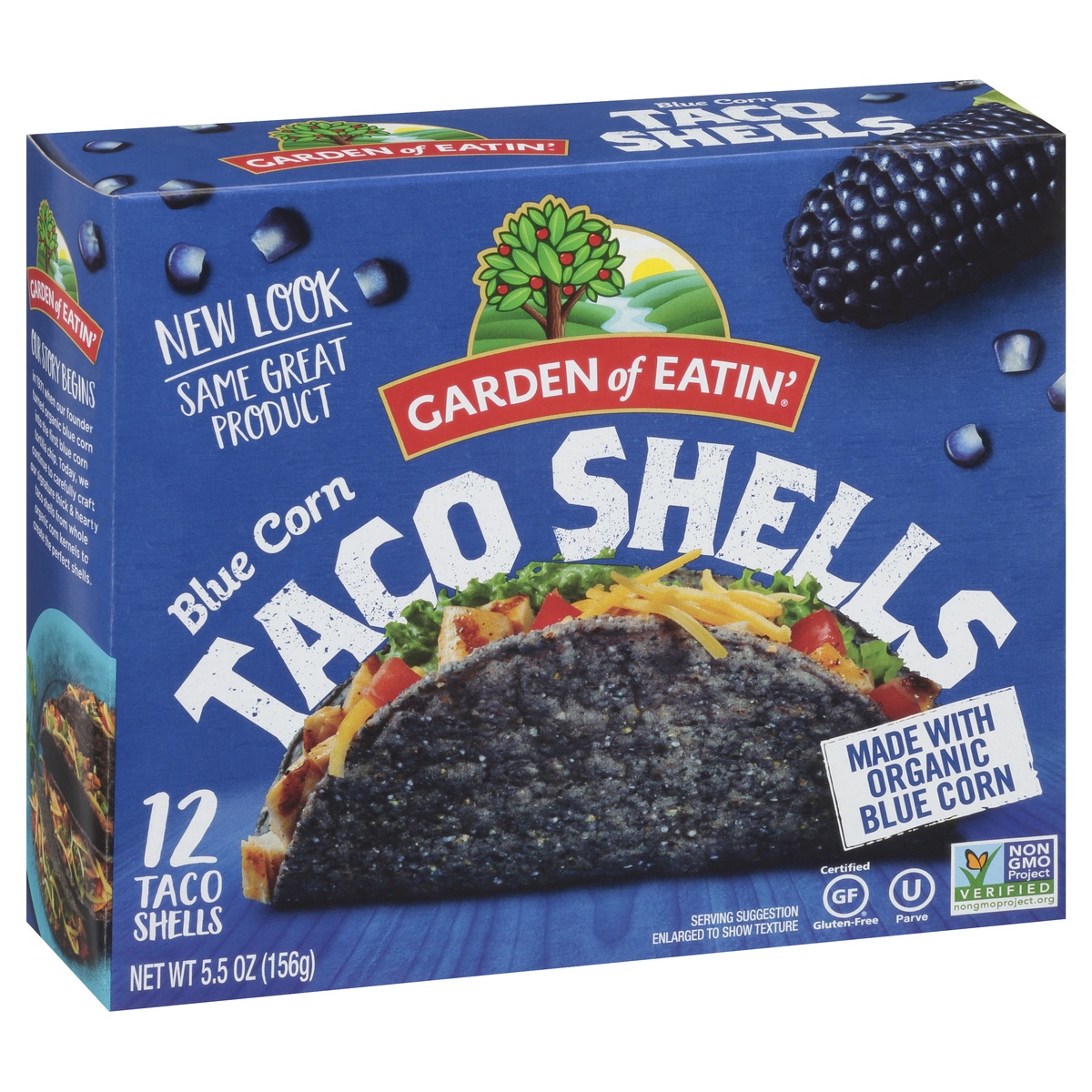 slide 2 of 9, Garden of Eatin' Garden of Eatin Blue Corn Taco Shells, 12 ct; 5.5 oz