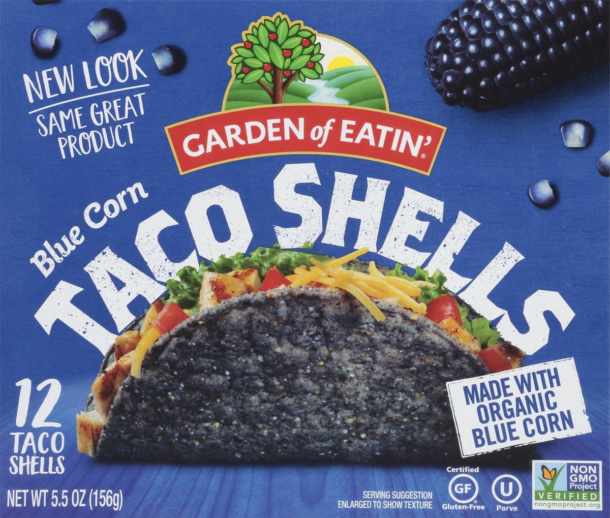 slide 8 of 9, Garden of Eatin' Garden of Eatin Blue Corn Taco Shells, 12 ct; 5.5 oz