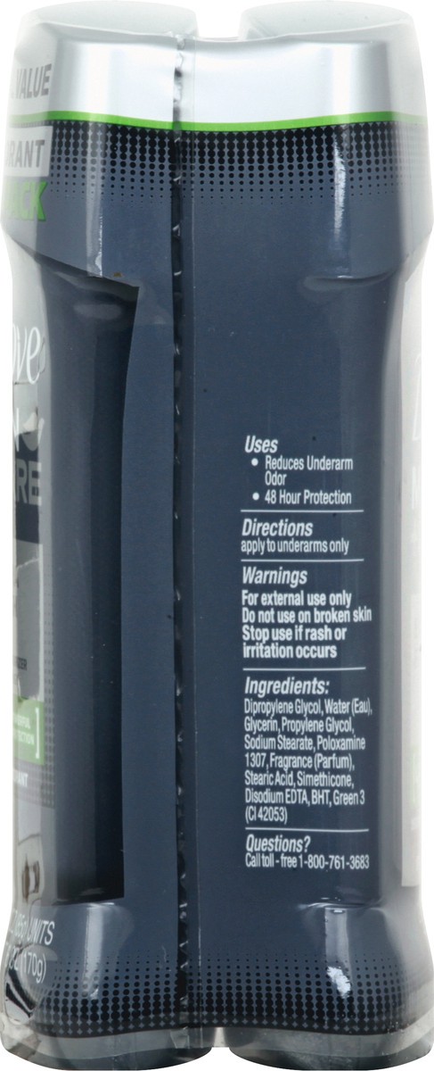 slide 2 of 9, Dove Men+Care Deodorant Stick for Men Clean Comfort, 3 oz, Twin Pack, 3 oz