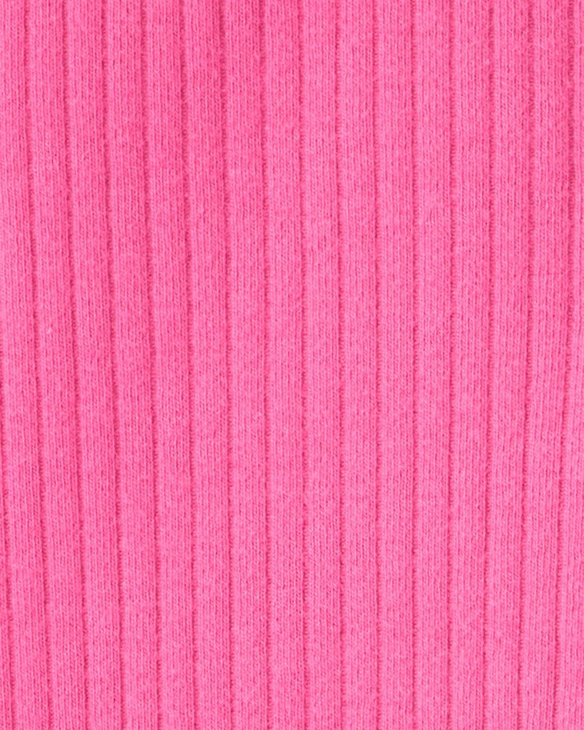 slide 3 of 3, Carter's Carters Baby Girl Cotton Solid Stretch Leggings - Pink Pink 18M, 1 ct