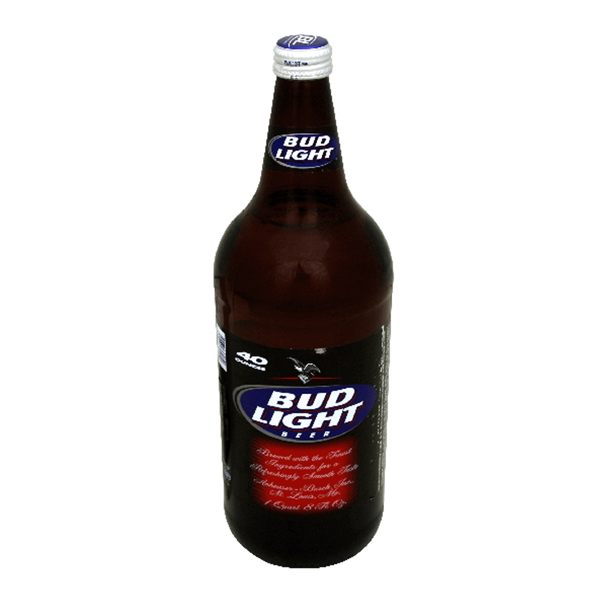 slide 1 of 1, Bud Light Beer, 40 fl oz