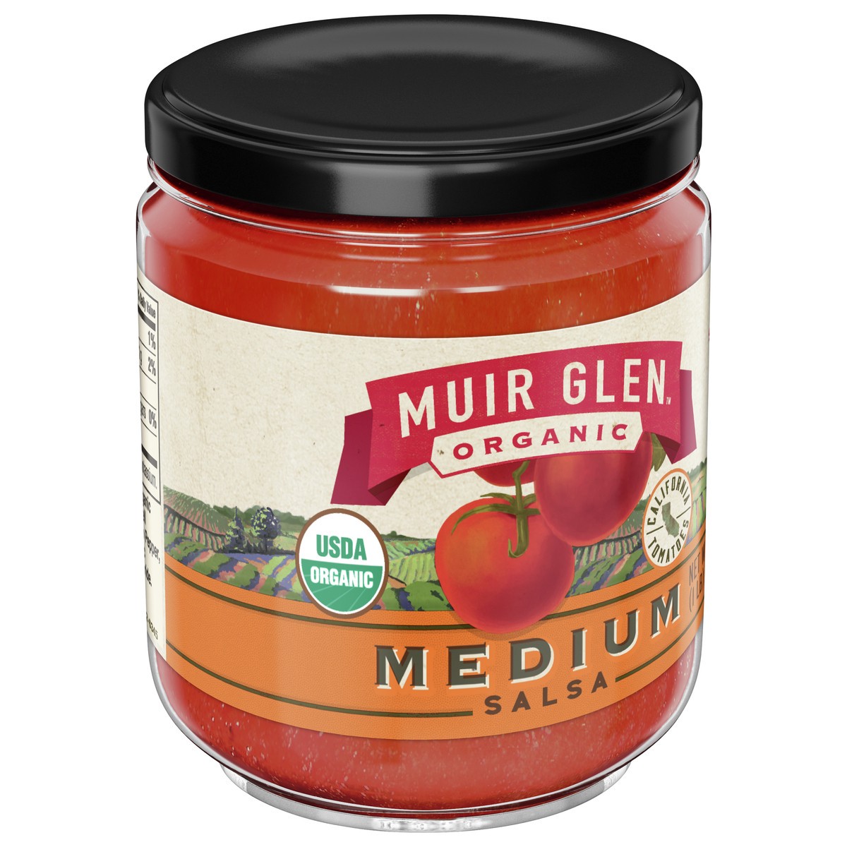 slide 7 of 14, Muir Glen USDA Certified Organic Medium Salsa, 16 oz, 16 oz