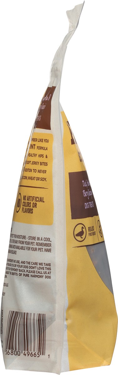 slide 4 of 9, Pure Harmony Super Premium Soft Jerky Bites Hip & Joint Duck, Pea & Berry Recipe Dog Treats 12 oz, 12 oz