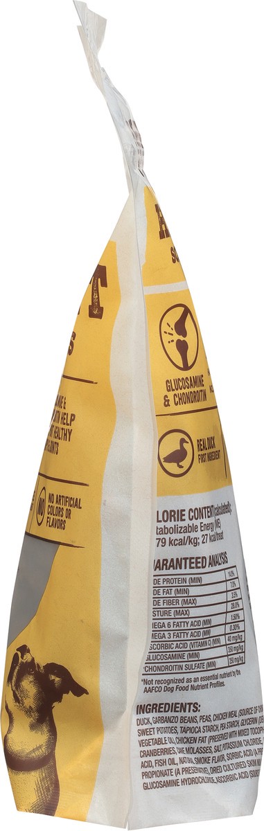 slide 2 of 9, Pure Harmony Super Premium Soft Jerky Bites Hip & Joint Duck, Pea & Berry Recipe Dog Treats 12 oz, 12 oz