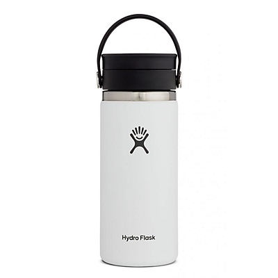 slide 1 of 1, Hydro Flask Wide Mouth Coffee with Flex Sip Lid, White, 16 oz