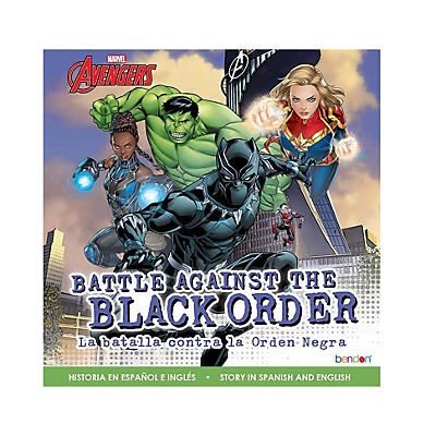 slide 1 of 1, Bendon Marvel Avengers Battle Against The Black Order, Bilingual, 1 ct