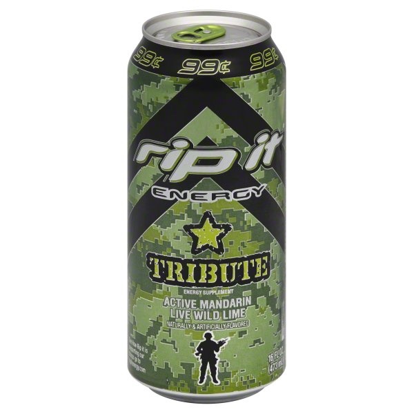 slide 1 of 4, Rip It Tribute, 16 oz