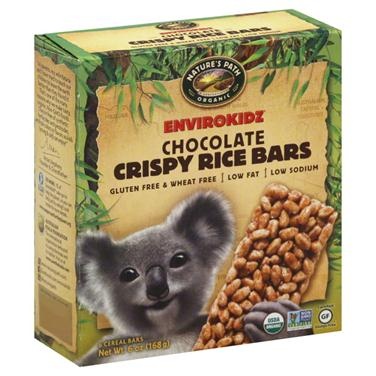 slide 1 of 5, Nature's Path Organic Envirokidz Chocolate Crispy Rice Granola Bars, 6 ct; 6 oz